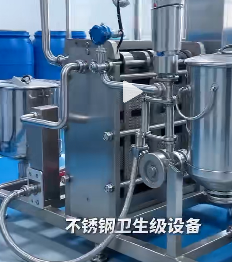 不锈钢卫生级管道阀门细节